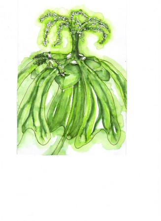 Mályvavirágban üldögélés